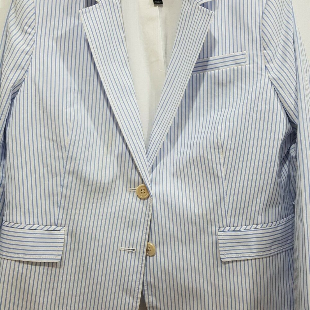 J. CREW Pinstripe Blazer - Picture 2 of 7